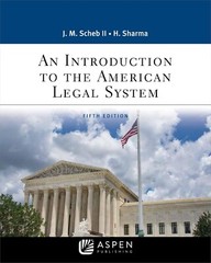 Introduction to the American Legal System by Hemant Sharma USA STOCK