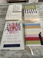 4 The Breast Cancer Books & Other Women Mix Lot