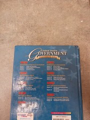 Remy Glencoe United States Government: Democracy in Action Hardcover Book