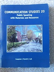 COMMUNICATION STUDIES 20 By Fassett Coopman