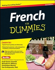 FRENCH FOR DUMMIES By Zoe Erotopoulos & Dodi-katrin Schmidt Excellent Condition