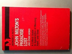 John Milton’s Paradise Lost – Paperback, by Burkhart Marian Seldin – Very Good