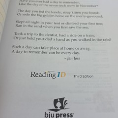 BJU Press Reading 1 Student Text Third Edition Lot of 6 paperback like new