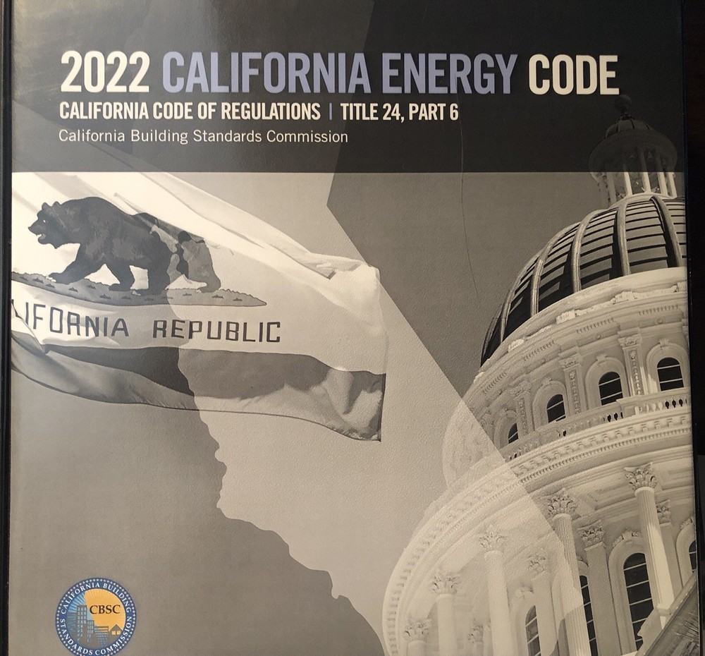 2022 California Energy Code Title 24, Part 6+ 2023 & 24 Revisions NEW IN PLASTIC