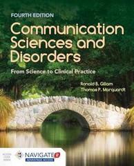 Communication Sciences and – Paperback, by Gillam Ronald B.; – Very Good