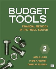 Budget Tools: Financial Methods in the – Paperback, by Chen Greg G.; – Very Good