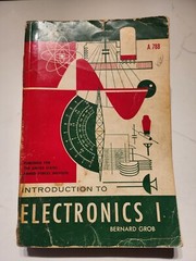 Introduction to Electronics 1 by Bernard Grob