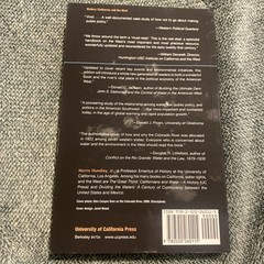Water and the West: The Colorado River- paperback, Norris Hundley Jr, 0520260112