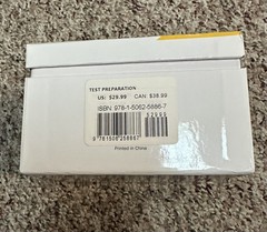 BARRON’S AP Psychology Flashcards Fourth 4th Edition 500 Cards