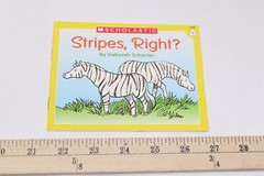 Level A Little Leveled Readers: Stripes, Right? By Deborah Schecter