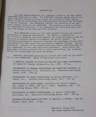 Vintage 1966 Amish Genealogy Holmes County Ohio & Vicinity Ancestry Directory