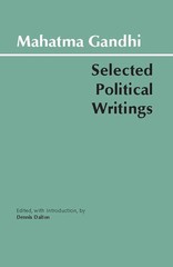 Gandhi: Selected Political Writings (Hackett Classics) – paperback Gandhi, M…