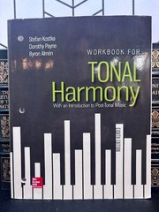 Workbook for Tonal Harmony Kostka Payne McGraw Hill Music Theory Undergraduate G