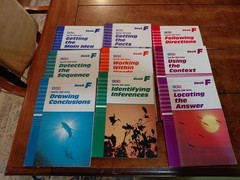 SRA Specific Skill Series Level F Complete Set Of 9 Enrichment Tutoring Bundle