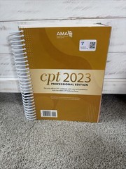 CPT 2023 Professional Edition AMA Spiralbound Code Book