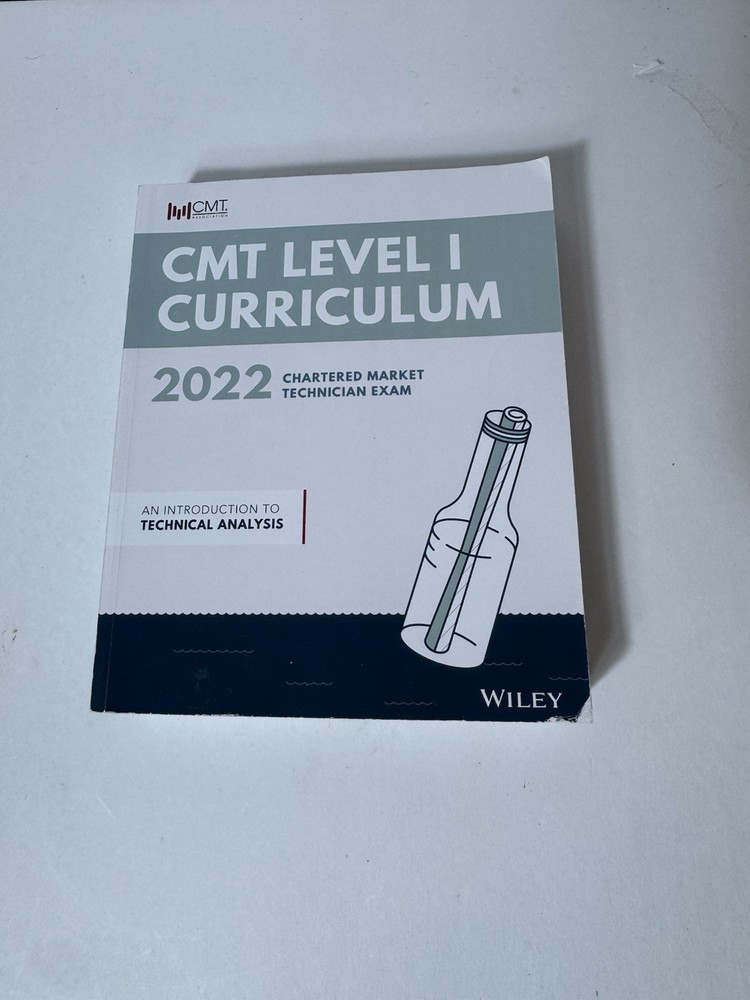 CMT Curriculum Level I 2022 An Introduction to Technical Analysis Wiley PB
