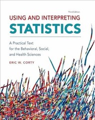 Using and Interpreting Statistics – Paperback, by Corty Eric – Acceptable