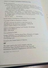 United States Foreign Policy in the Interwar Period 1918-1941 Benjamin D. Rhodes
