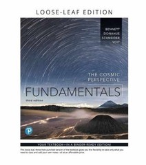 Cosmic Perspective – Loose Leaf, by Bennett Jeffrey; Donahue – Very Good