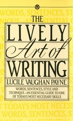 The Lively Art of Writing – mass market paperback Payne, Lucile Vaughan