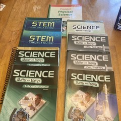 Abeka 9th Physical Science Matter + Energy Student Homeschool keys STEM Manual