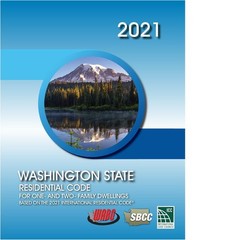2021 Washington State Residential Code Based on the 2021 IRC(Brand New Softback)