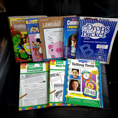Lot of 8 2nd grade skills math reading interest daily review homeschool summer