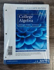Brand New College Algebra (5th Edition), Bittinger, Marvin L.,Penna, Judith A