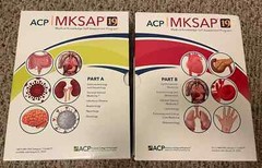 MKSAP 19: Part A and B books for MKSAP 19 – EXCELLENT Condition!