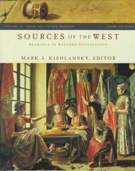 Sources of the West by Kishlansky, Mark A.