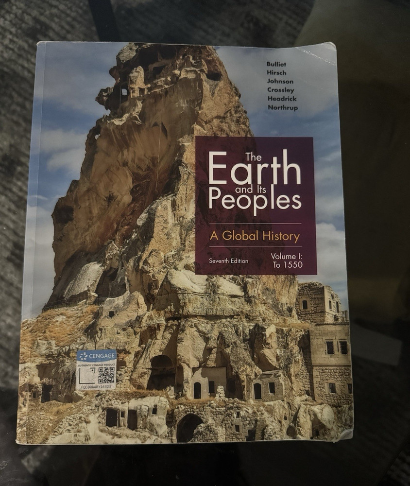 Cengage The Earth and Its Peoples Vol I: To 1550 7th Ed Softcover