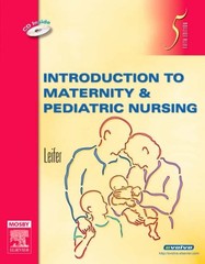 Introduction to Maternity & Pediatric Nursing – paperback Gloria Leifer