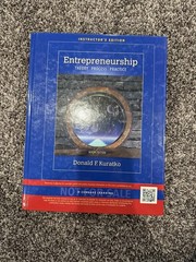 entrepreneurship 9th edition Donald F. Kuratko