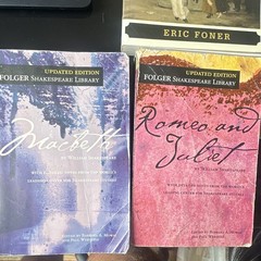 Give Me Liberty Vol 2 4th Ed + Folger Macbeth Romeo & Juliet + Magic 9th