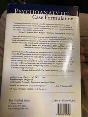Psychoanalytic Case Formulation – Hardcover By McWilliams PhD, Nancy – GOOD