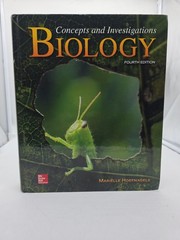 Concepts and Investigations BIOLOGY, (4th Edition) by Mariëlle Hoefnagels