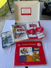 Hooked On Phonics Level 3 Learn To Read COMPLETE Set Books Cassette Cards Sealed
