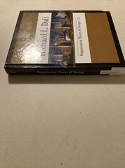 Organization Theory and Design 12 Edition by Daft, Richard L. Hardcover Used