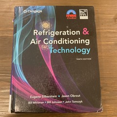 Refrigeration & Air Conditioning Technology, Cengage International Edition 10th