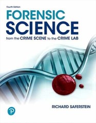 Forensic Science: From the Crime Scene – Paperback, by Saferstein Richard – Good