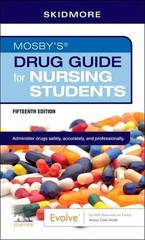 Mosby’s Drug Guide for Nursing Students