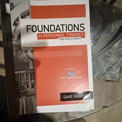 Foundations in Personal Finance High School Edition by Dave Ramsey Textbook