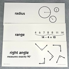 Bridges in Mathematics Word Resource Cards Grade 5 w/Original Box