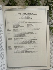 2004 Legal Expert Pages Directory Expert Witness Litigation Reference Book