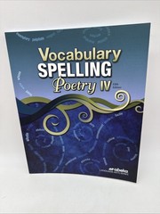 Abeka 10th Grade Grammar IV, World Literature, Vocabulary Student & Teacher Set