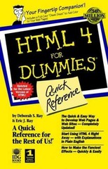 HTML 4 For Dummies?: Quick – Plastic Comb, by Ray Deborah S.; – Very Good