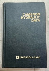 Cameron Hydraulic Data 1981 Hardcover –Pumps Piping Fluid Flow Engineering Guide