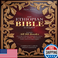 Majosta The Ethiopian Bible In English Complete Large Print Edition Includes