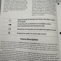 Math Level 2 Revised Ed. Master Books Curriculum For 2nd Grade NEW