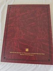 The Hor Book of Breathings: A Translation and Commentary Abraham Momron LDS
